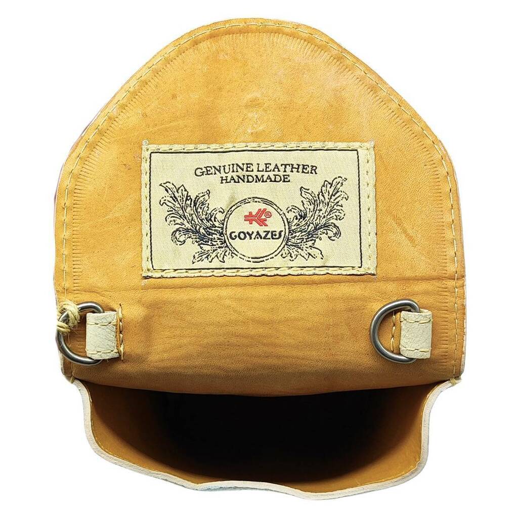 Bolsa De Couro Goyazes Austin Off White