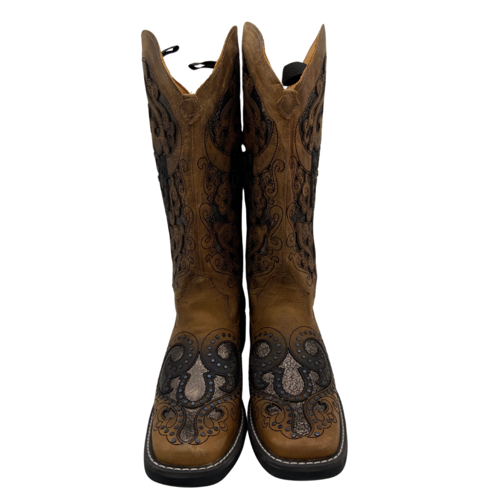 Bota Texana Feminina Goyazes Dallas Furta Cor