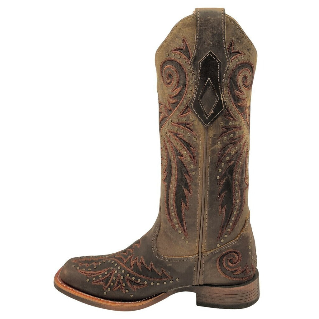 Bota Feminina Goyazes Dallas Tabaco