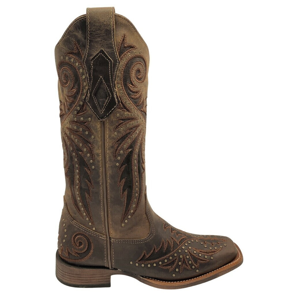 Bota Feminina Goyazes Dallas Tabaco