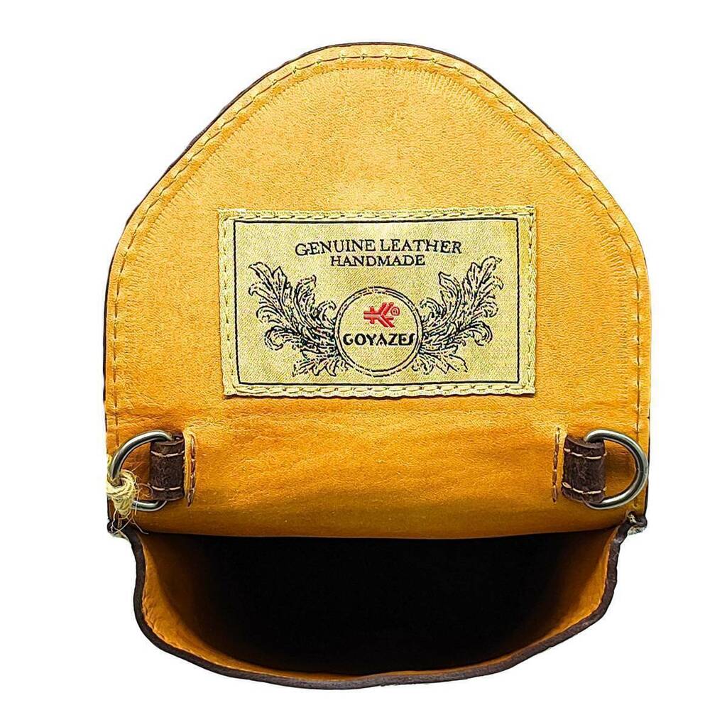 Bolsa De Couro Goyazes Atlanta Café