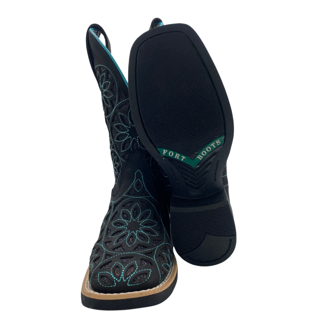 Bota Feminina Brilho Verde