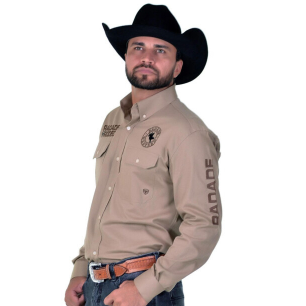 Camisa Radade M/L Bordada New Western