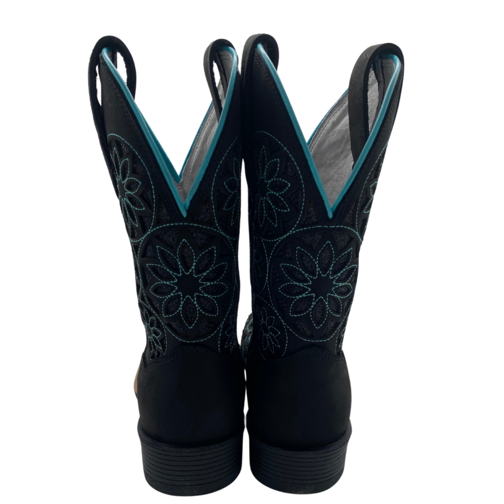 Bota Feminina Brilho Verde