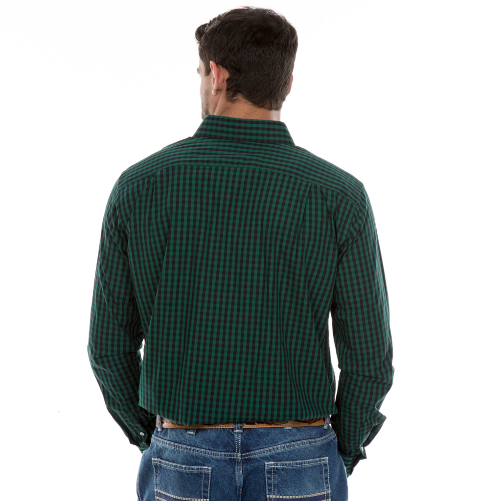 Camisa Manga Longa Ox Horns Xadrez