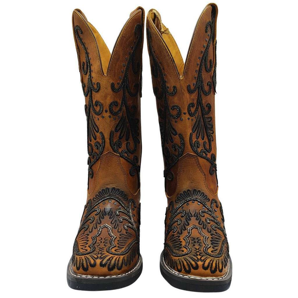 Bota Texana Feminina Goyazes Dallas Furta Cor