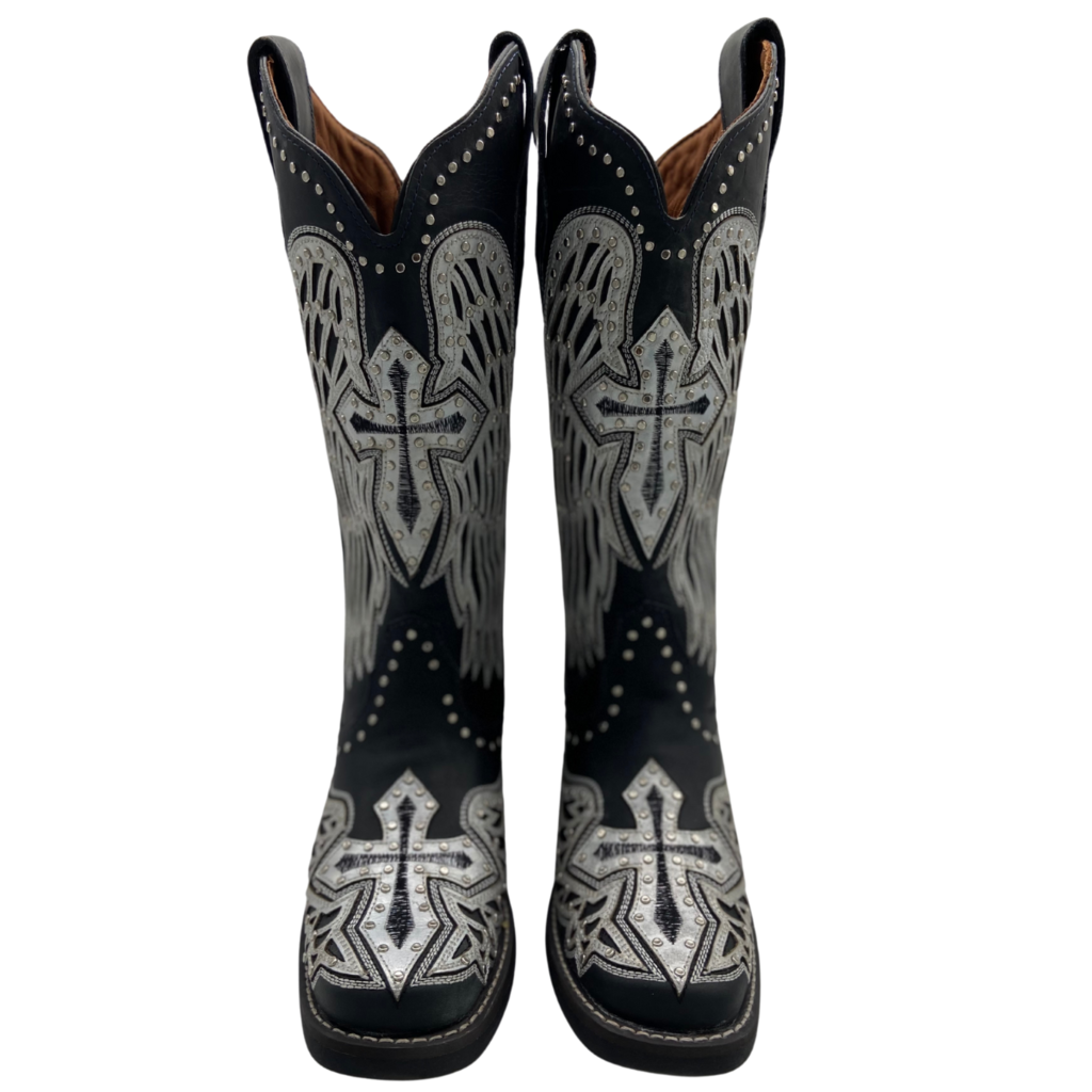 Bota Texana Feminina Goyazes Dallas Preto