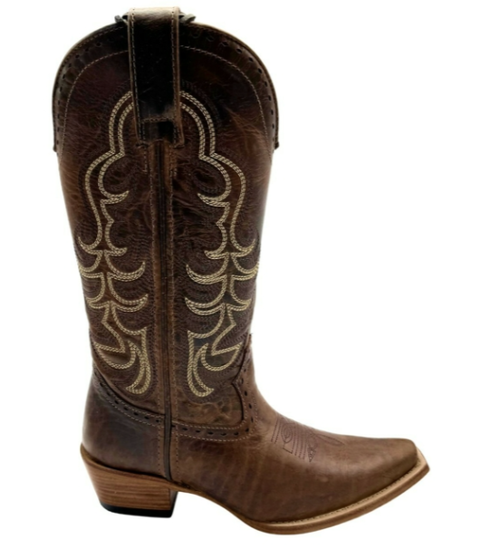 Bota Bico Fino Bonazus Capuccino