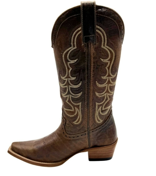 Bota Bico Fino Bonazus Capuccino