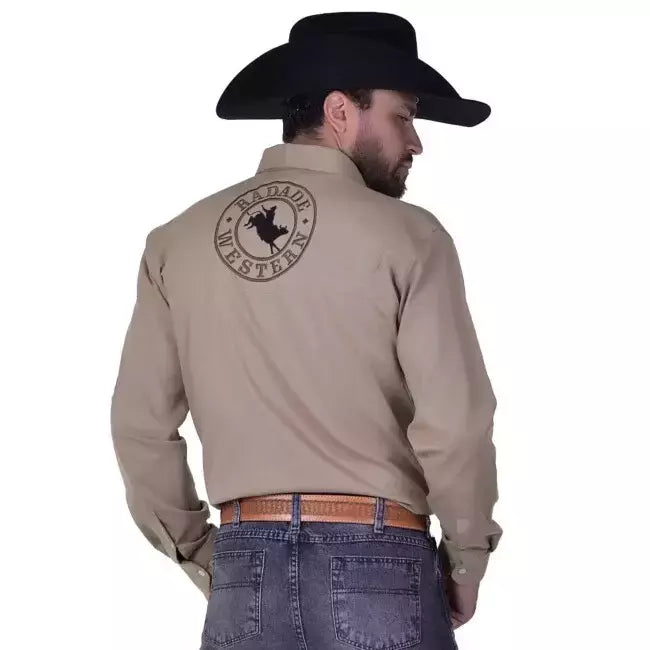 Camisa Radade M/L Bordada New Western