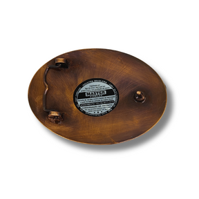 Fivela Master Western Bronze/Prata