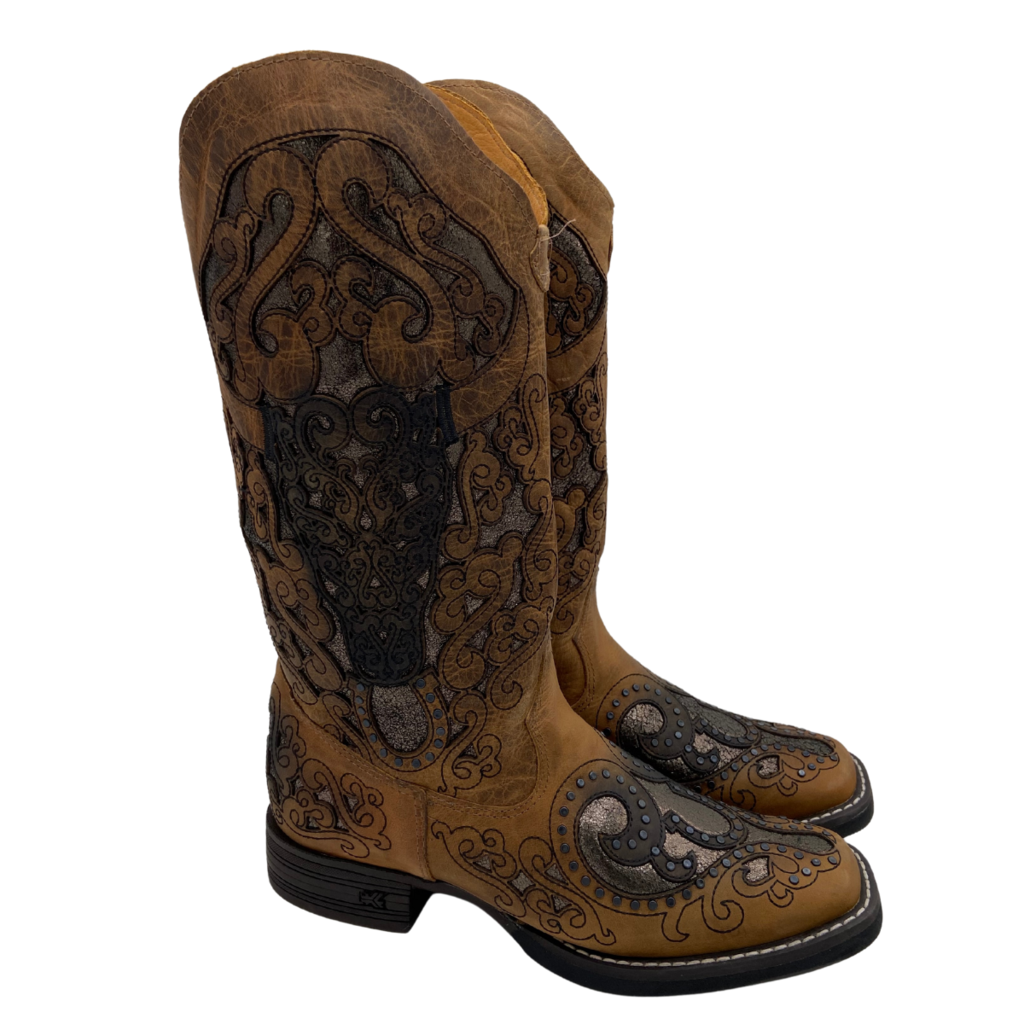 Bota Texana Feminina Goyazes Dallas Furta Cor
