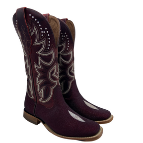 Bota Feminina Goyazes Arraia Bordô