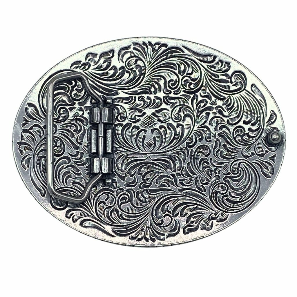 Fivela De Metal Ariat Prata Ref.37056