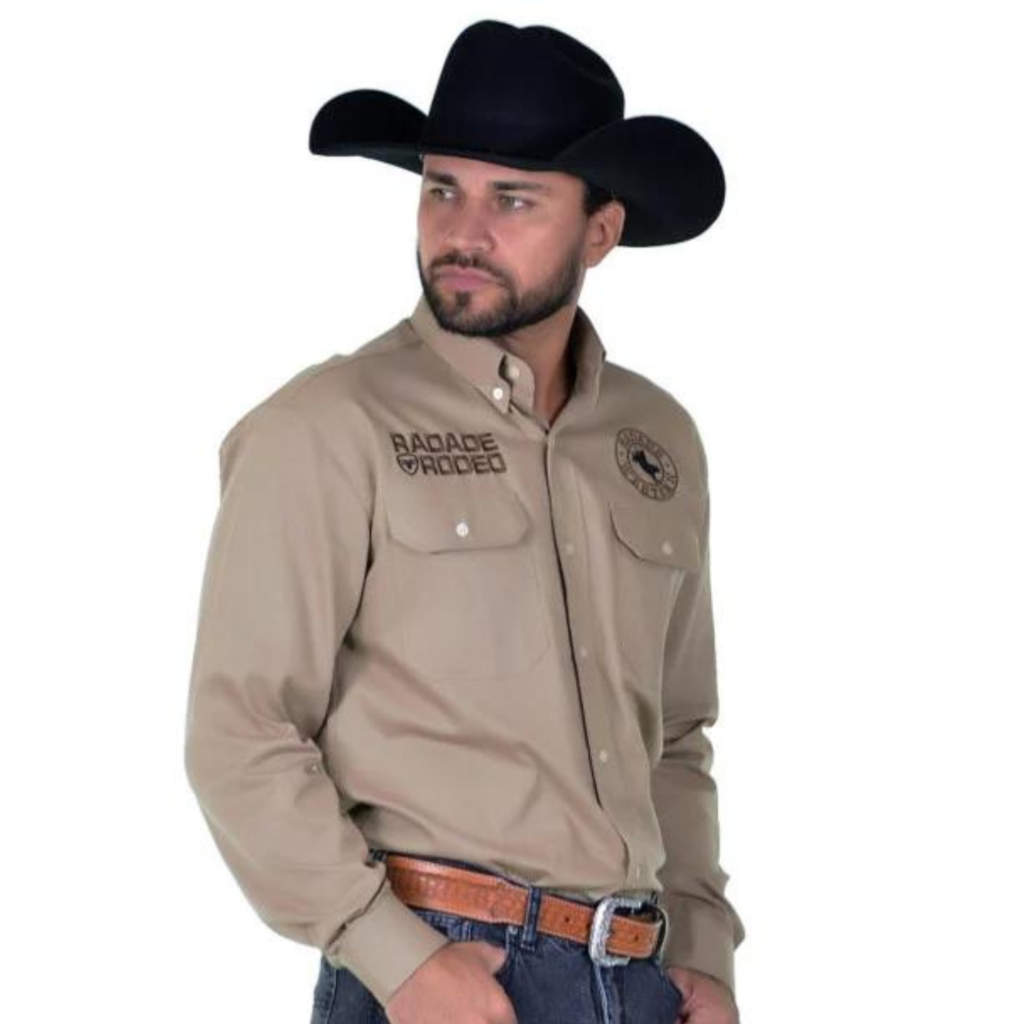 Camisa Radade M/L Bordada New Western