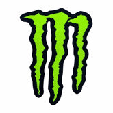 Adesivo Para Chapéu Monster Verde Neon