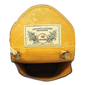 Bolsa De Couro Goyazes Dallas Creme