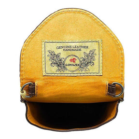 Bolsa De Couro Goyazes Atlanta Café