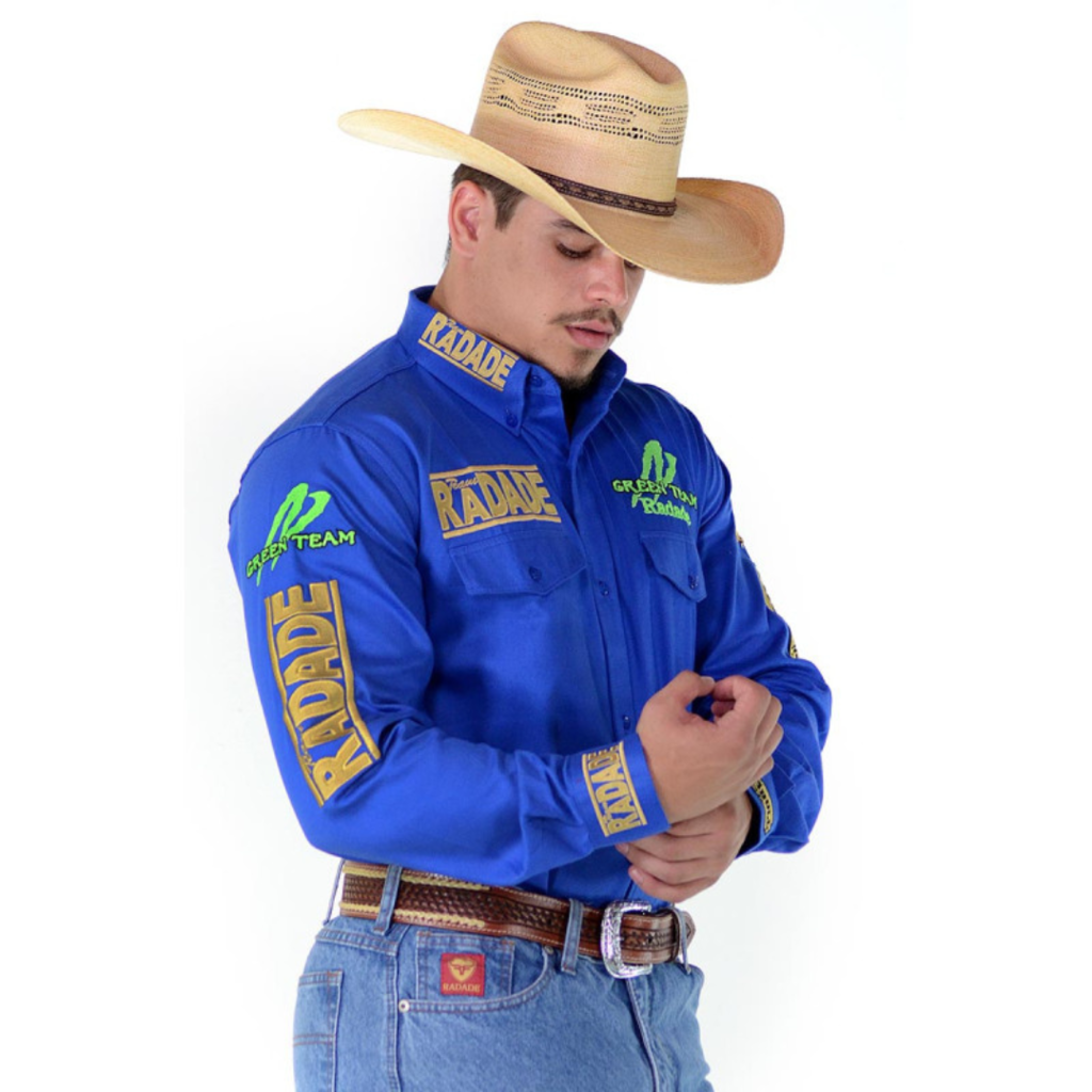 Camisa Radade Manga Longa Green Team Royal
