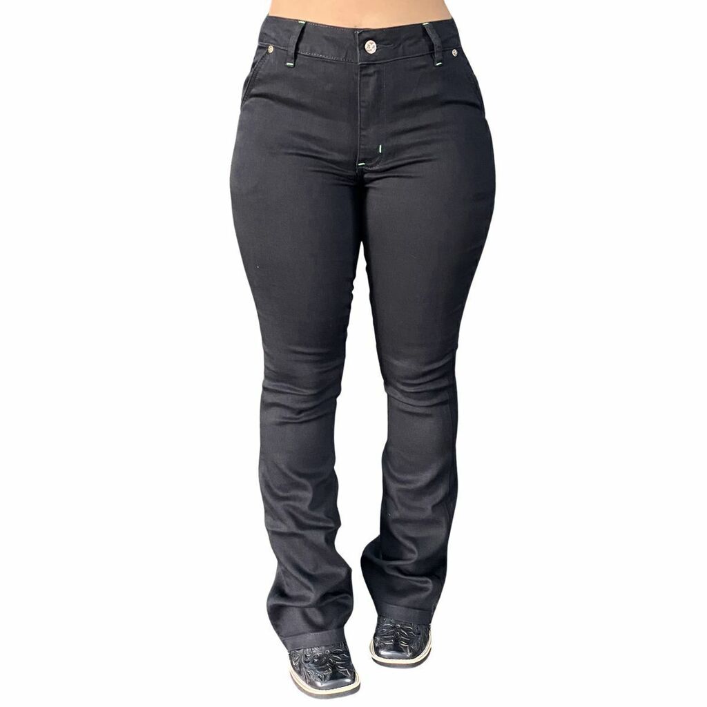 Calça Tex Team Carpinteira Bordada Verde