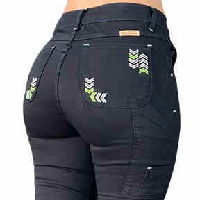 Calça Tex Team Carpinteira Bordada Verde