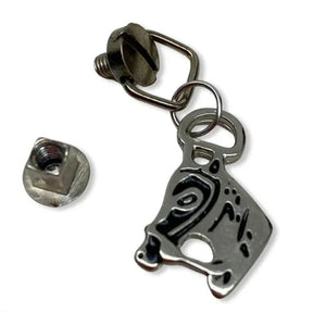 BotaFaca Peão 
                                    - Cano Nobuck Cru Estampa Inglesa | Gáspea Crazy Horse Nescau | Bordado Branco