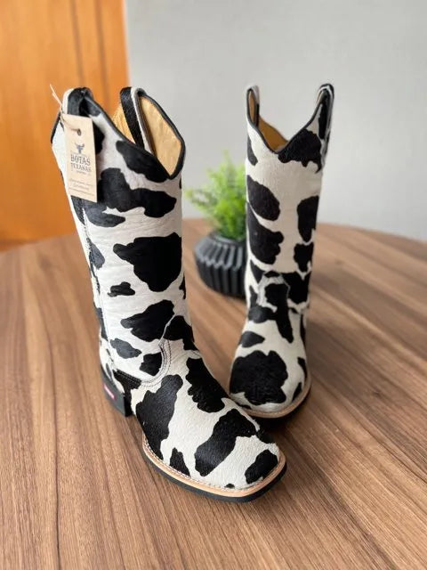 Texana Penélope - Couro Holandês Estampado/Sem Bordado