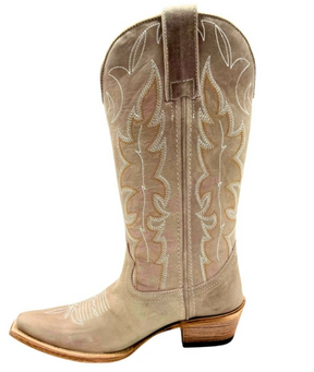 Bota Bico Fino Bonazus Nude