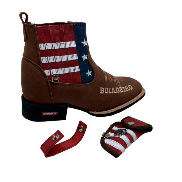 BotinaCanivete Americana
                                    - Cano Americano | Gáspea Couro Crazy Horse Nescau
