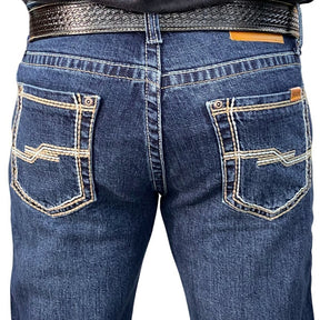 Calça Masculina Selff Western Relaxed Dark