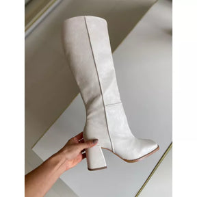 Bota Feminina Jade Off White